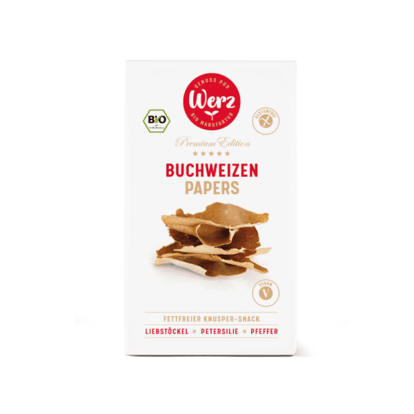 Buchweizen Papers, glutenfrei, BIO, 75 g